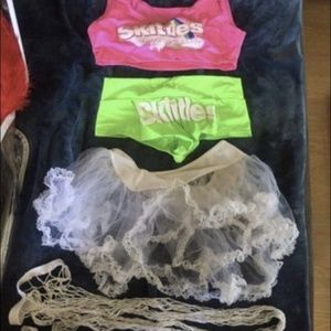 Sexy Skittles Halloween Costume